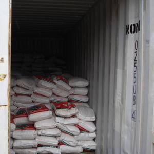 Rice inside NGO storage